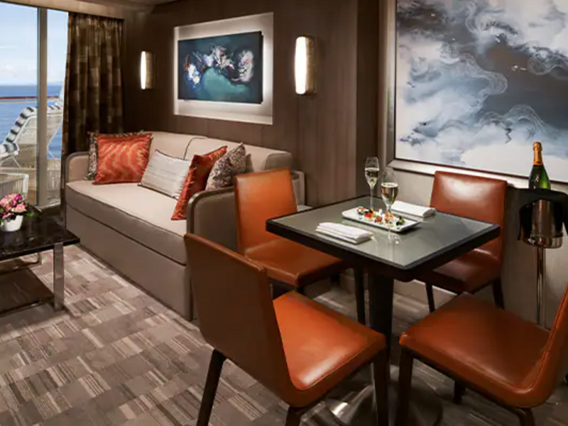 The Haven Aft-Facing Penthouse with Balcony